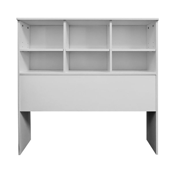 Latitude Run® Divito Contemporary Style Glossy Full Bookcase Headboard